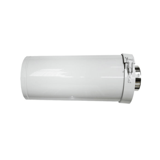 Grant White System Internal High Level Rigid Flue Extension for 12-26kW - 450mm - EXTK09450/90