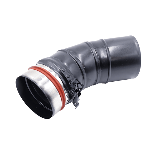 Grant Yellow System 45 Degree Plume Diverter Elbow for 12-26kW - 80mm - GPDA45/90B