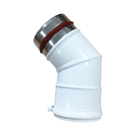 Grant Orange System Conventional 45 Degree Flue Elbow for 12-46kW - 100mm - WE45/100