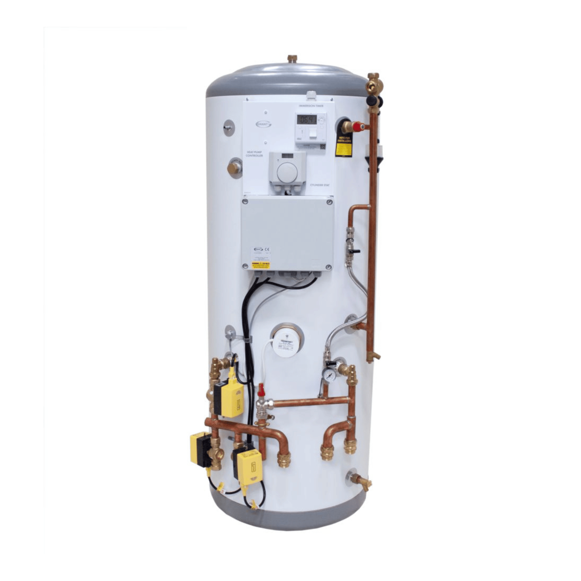 Grant Quick Recovery Pre-Plumbed Single Coil Cylinder - 210 Litre - QR2SC210PP