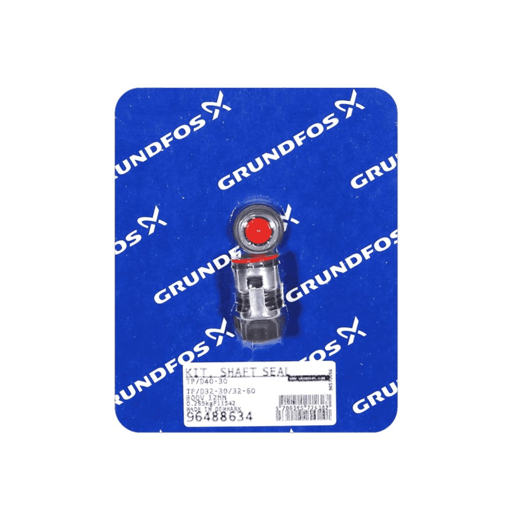 Grundfos Shaft Seal Kit - BQQV 12mm - 96488634