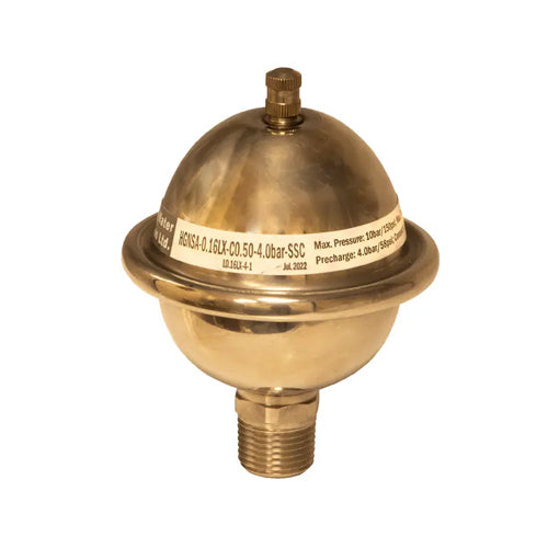 Global Water Solutions HydroGuard Expansion Vessel Shock Arrestor - 0.16 Litre - HGNSA-0.16LX