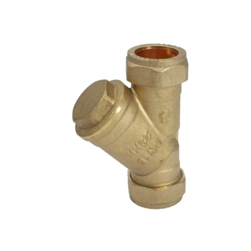 DZR Brass - Oil Y-Type Strainer - 22mm