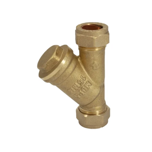 Brass - Gas Y-Type Strainer - 15mm