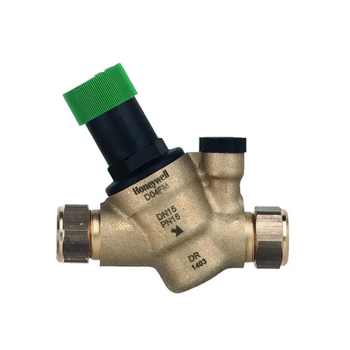 Honeywell D04FM Compact Adjustable Pressure Reducing Valve - 15mm - D04FM-1/2ZC