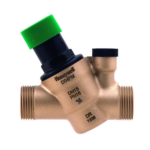 Honeywell D04FM Compact Adjustable Pressure Reducing Valve - 1/2" BSP - D04FM-1/2A