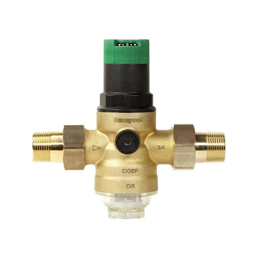 Honeywell D06FK Pressure Reducing Valve with Clear Filter Bowl - 1.5-6 Bar - 15mm - D06F-1/2K