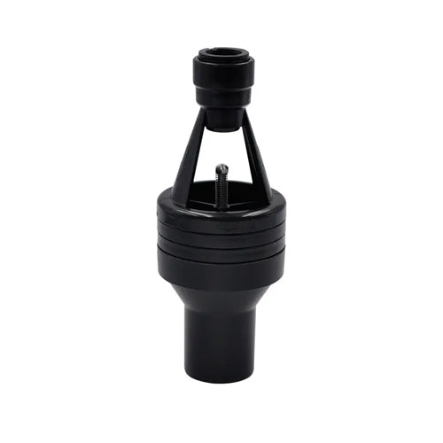 hotun® Hiflo SF Push-fit Dry Trap Tundish - 15mm x 32mm - Black - HHBSF15-32