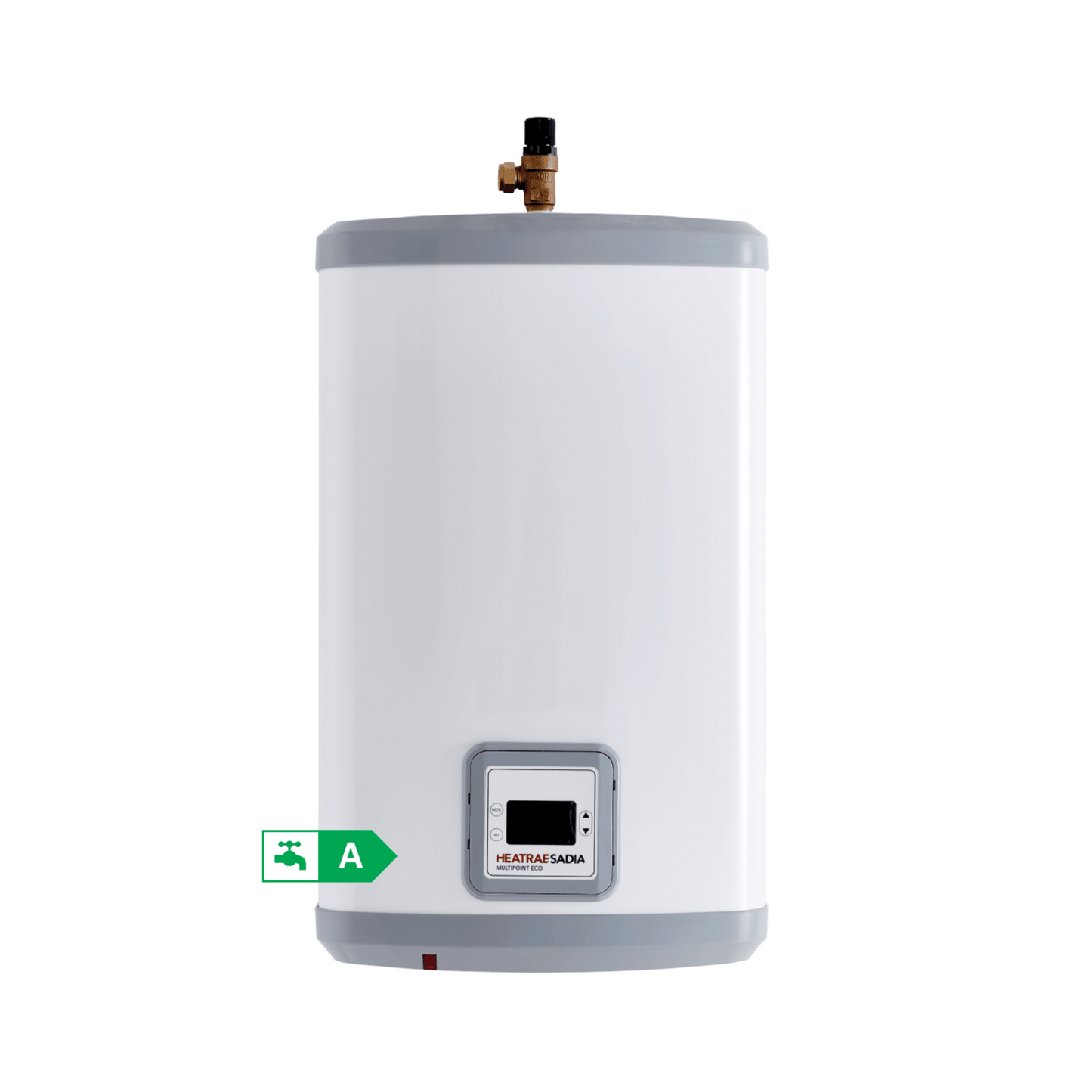 Heatrae Sadia Multipoint Eco 50V - Vertical - Unvented - Water Heater - 50 Litre - 3kW - 7693981
