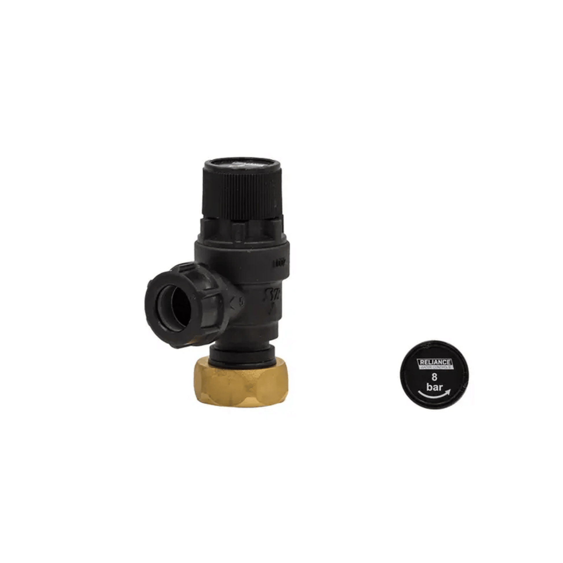 Heatrae Sadia Pressure Relief Valve (Plastic Body) - 8 Bar - 95607028