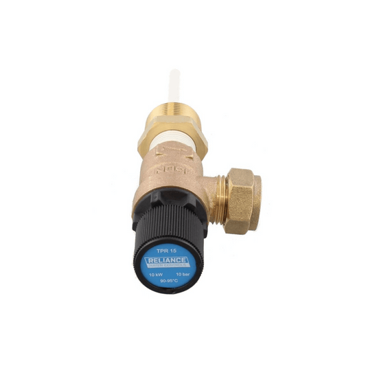 Heatrae Sadia Temperature & Pressure Relief Valve - 10 Bar - 95605810