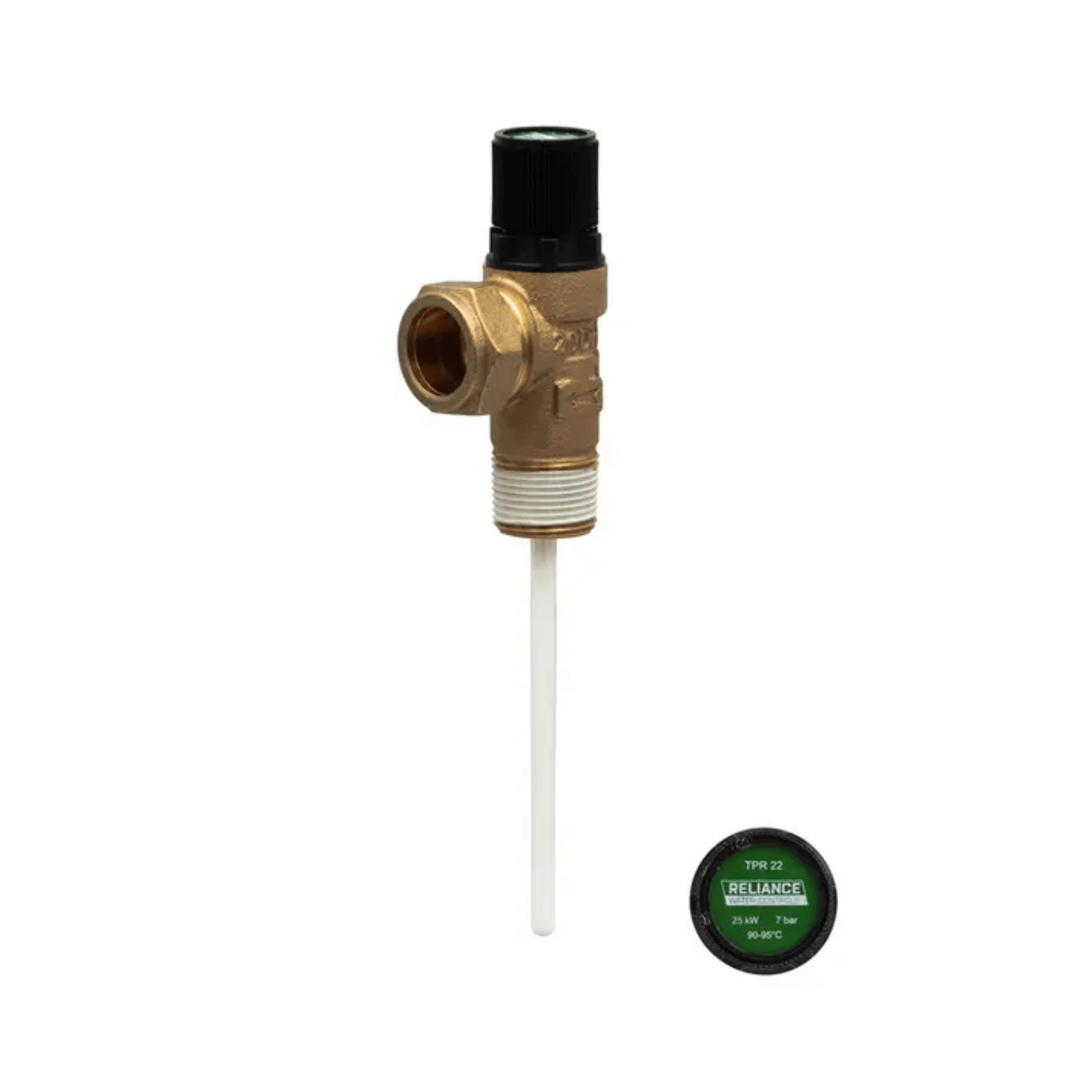 Heatrae Sadia Temperature & Pressure Relief Valve - 7 Bar - 95605821