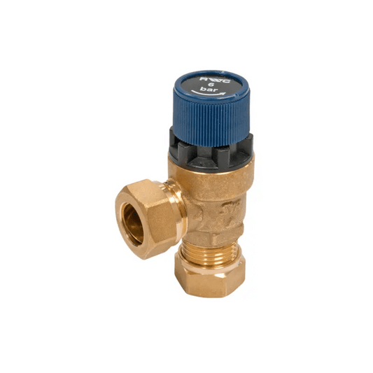Heatrae Sadia Pressure Relief Valve - 6 Bar - 15mm x 15mm - 95607737