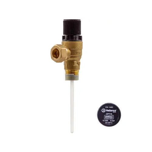 Ideal Temperature & Pressure Relief Valve - 6 Bar - 176748