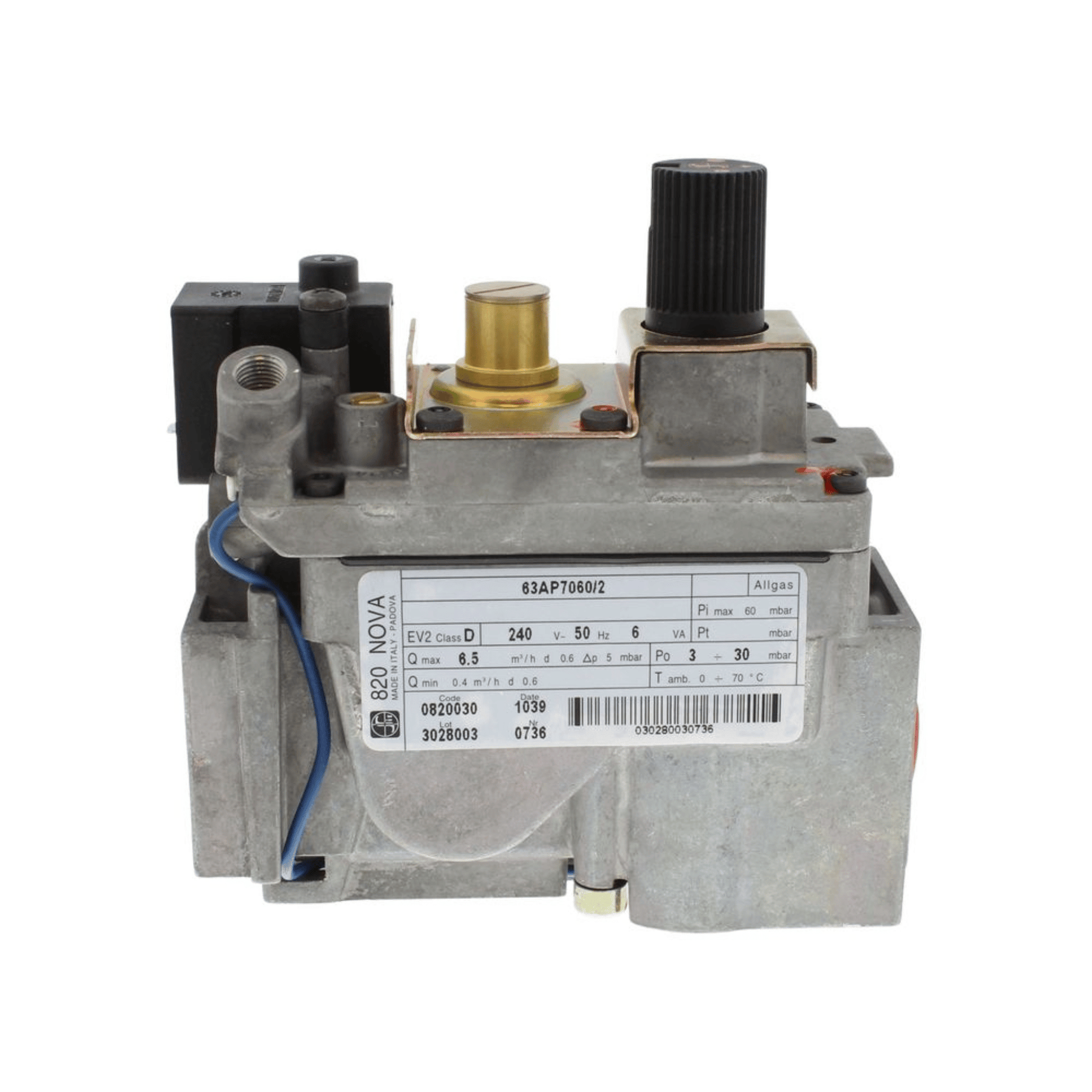 Ideal Sit Nova Gas Valve - 0.820.030 - 170704
