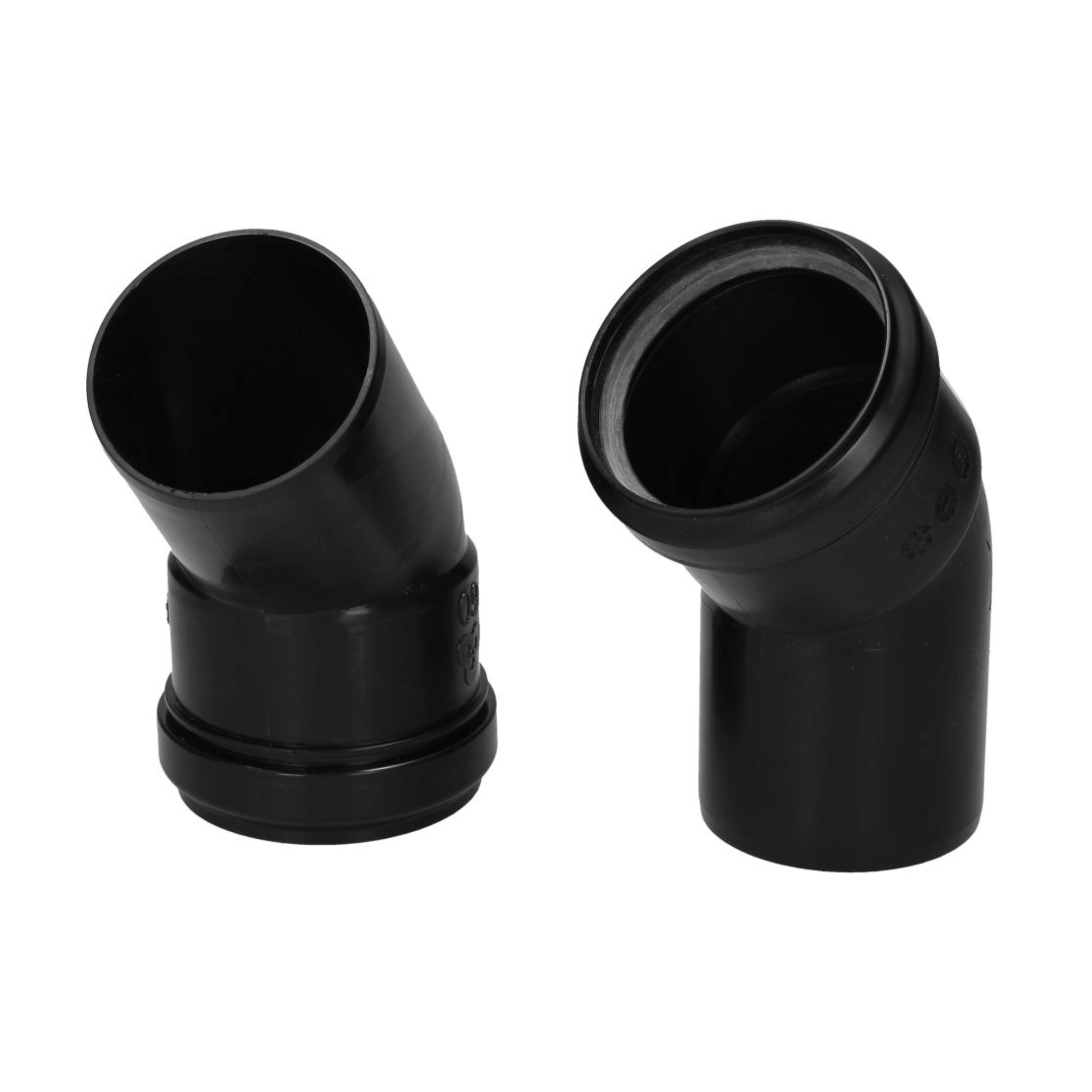Ideal 45 Degree High Level Plume Kit Elbows - Pair - 203230
