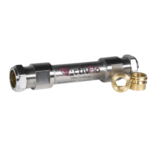 Inta ActivFlo+ Water Conditioner with 15mm Reducing Set - 22mm - AF022PL