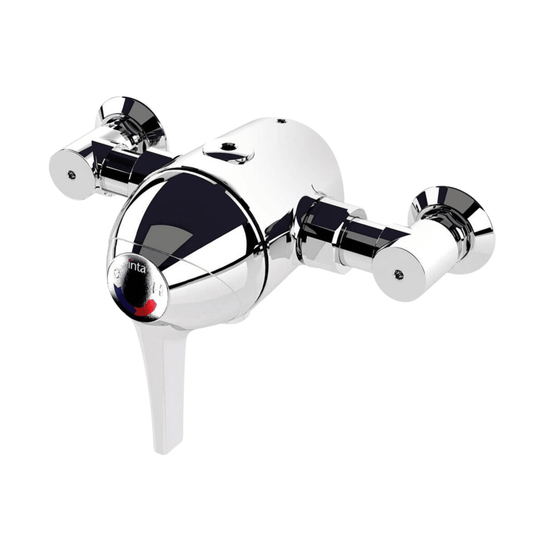 Inta Acura Sequential Control Exposed Shower with Built-in Isolation Valves - Top & Bottom Outlet - 90034CP
