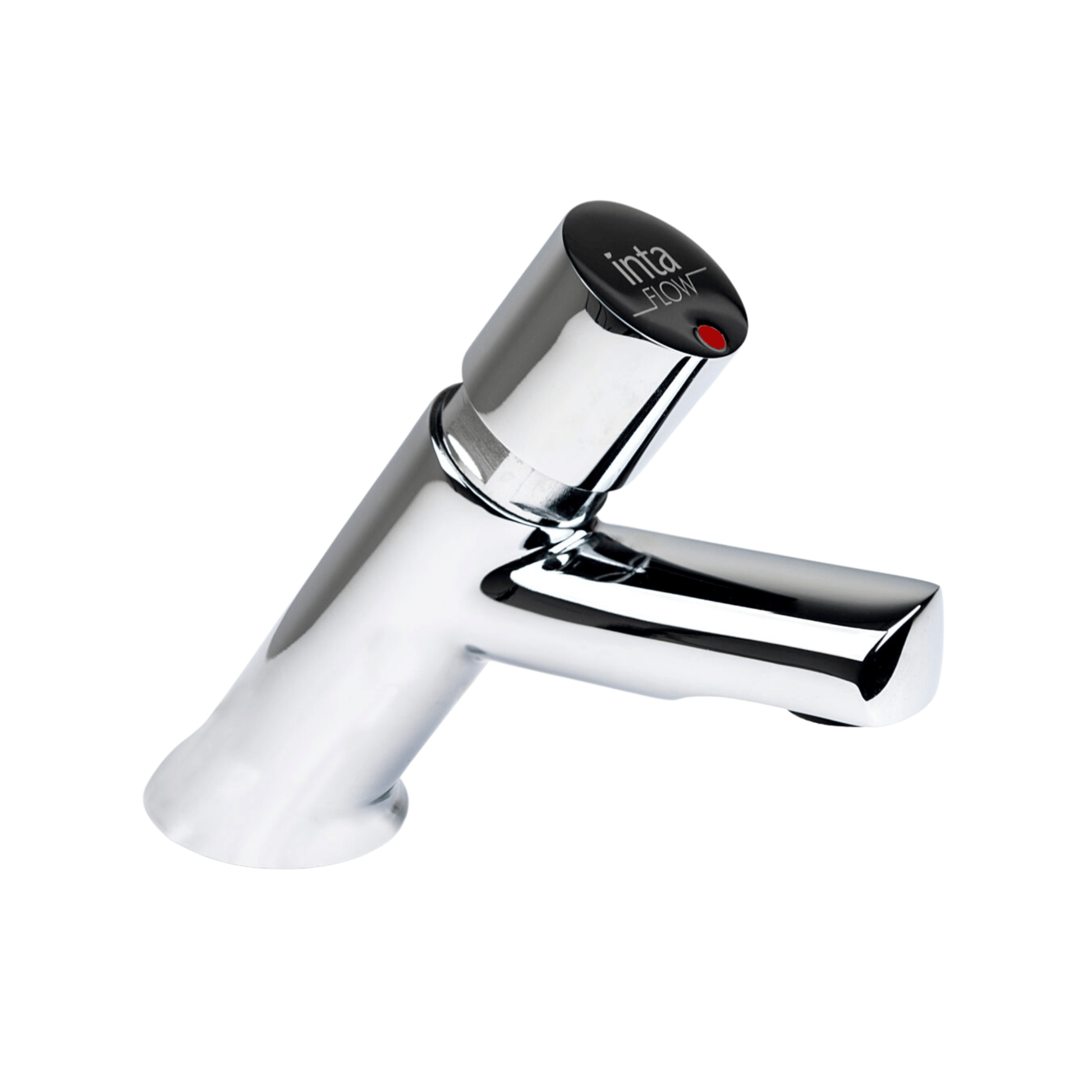 Inta Adjustable Flow Time Non-Concussive Anit-Block Basin-Mounted Tap - Single - NC177CP(S)