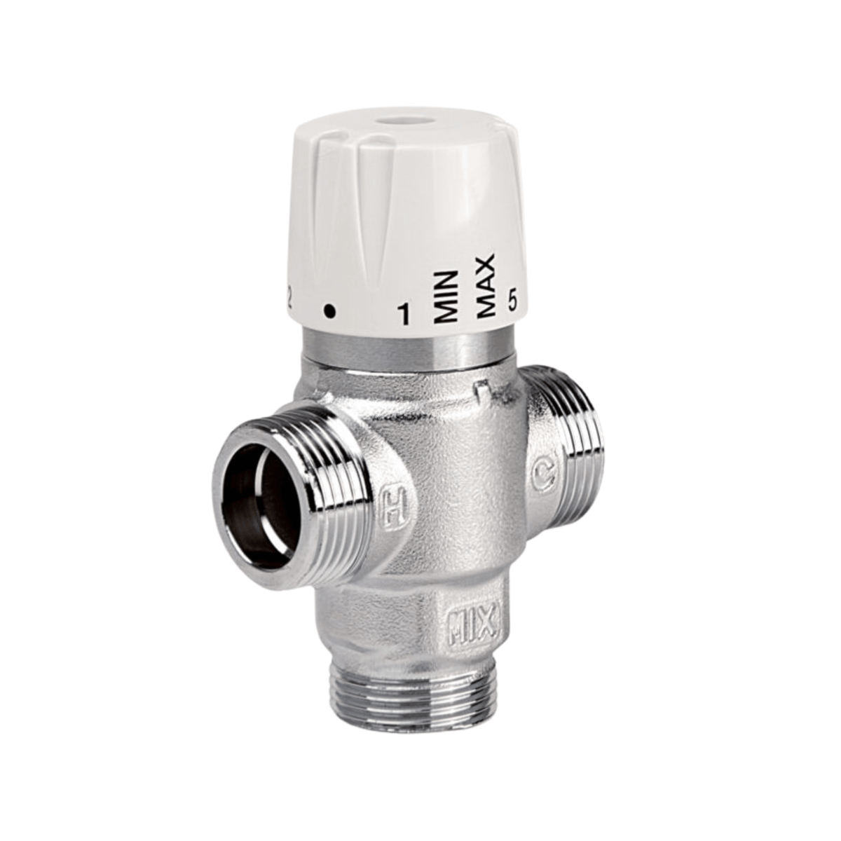 Inta Adjustable OEM Thermostatic Mixing Valve - 3/4" Male - 60099CP