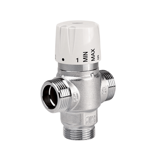 Inta Adjustable OEM Thermostatic Mixing Valve - 3/4" Male - 60099CP