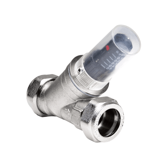 Inta Anti-Tamper By-Pass Valve - Straight - 22mm - ABPS22AT