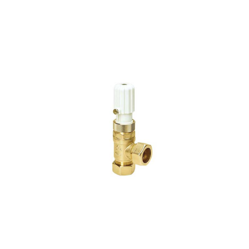 Inta By-Pass Valve - Setting Range 0.1 - 0.7 Bar - Angled - 1" F x M - BP012410000
