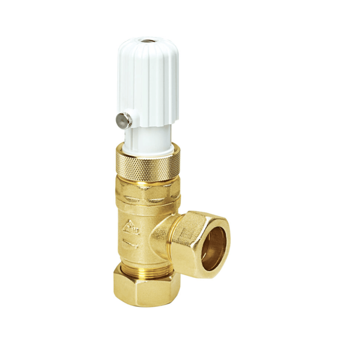 Inta By-Pass Valve - Setting Range 0.1 - 0.7 Bar - Angled - 22mm - BP01242200