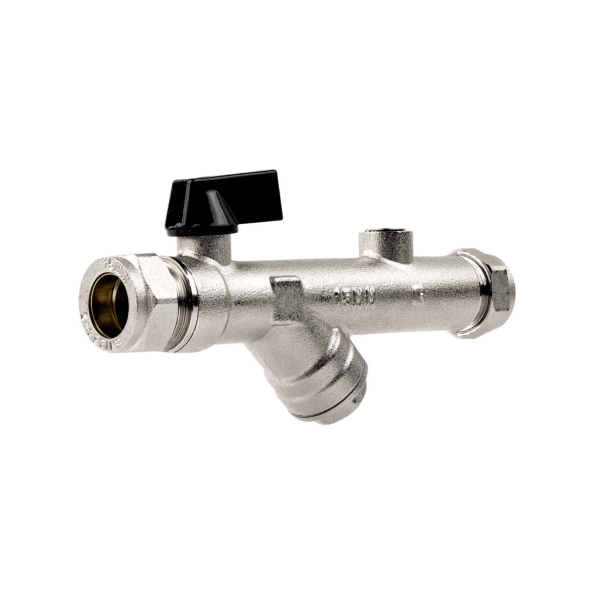 Inta Double Check Valve with In-line Strainer & Isolation - 15mm - DCVSTR15