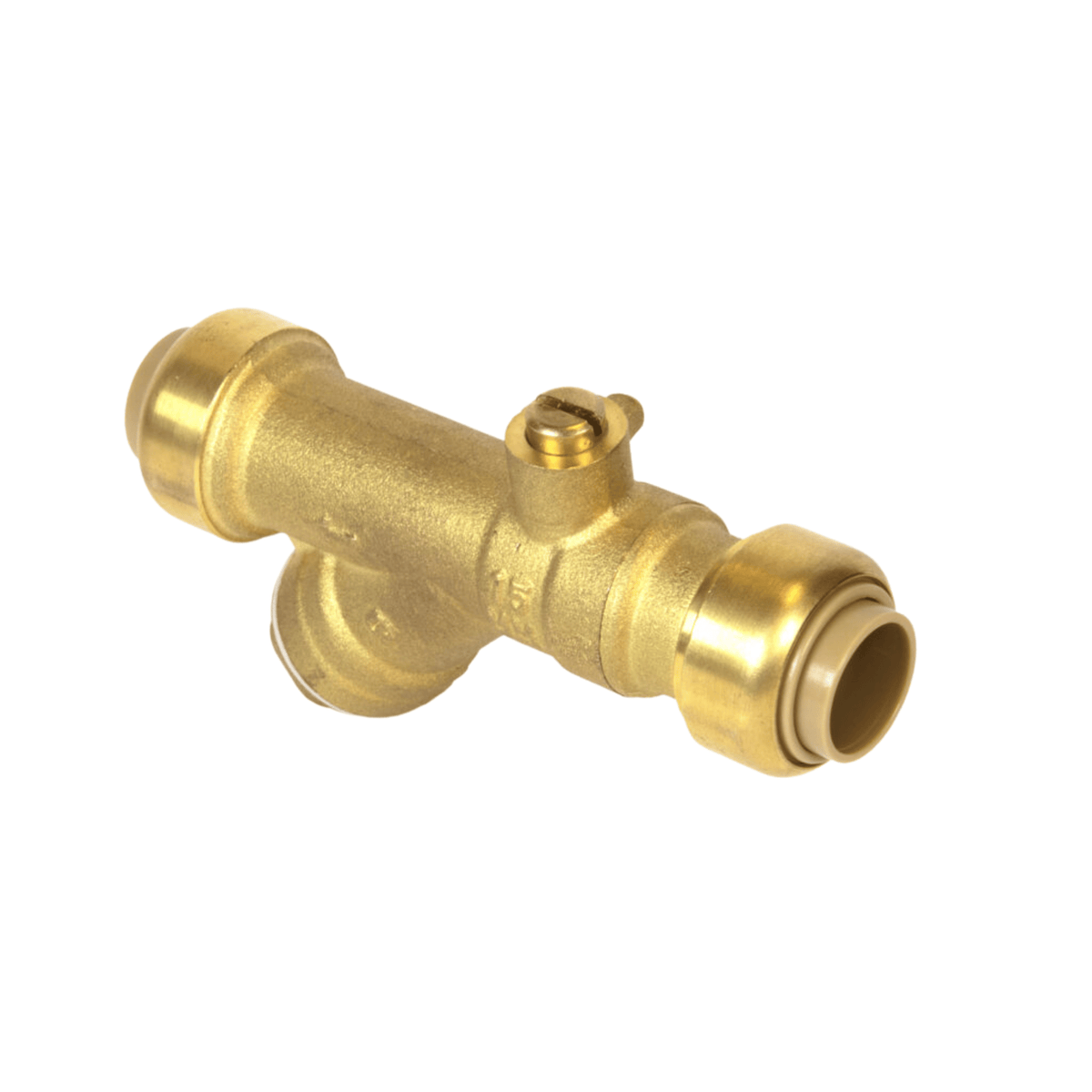 Inta Combination Ball Valve & Y-Strainer - 15mm Push-Fit - CBV15PF