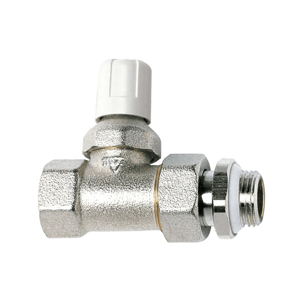Inta Commercial Wheelhead Radiator Valve - Straight - 3/4" BSP - CWHLS34S