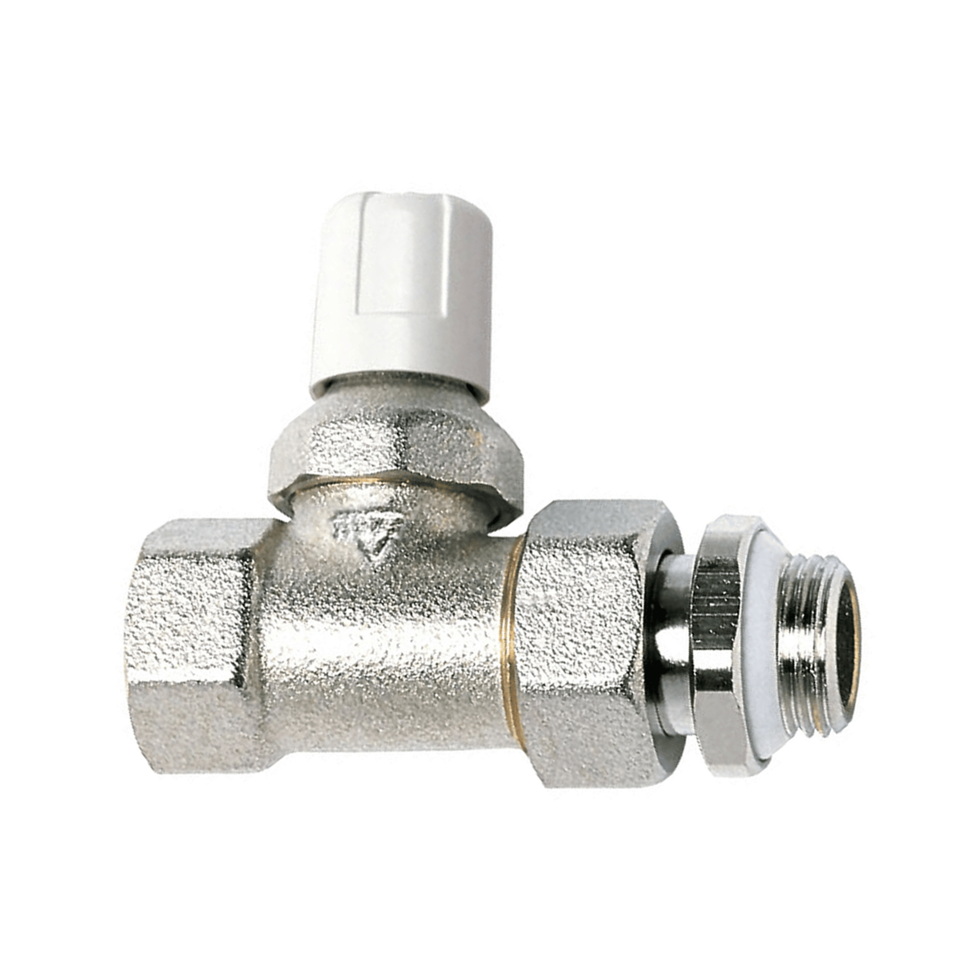 Inta Commercial Wheelhead Radiator Valve - Straight - 3/4" BSP - CWHLS34S
