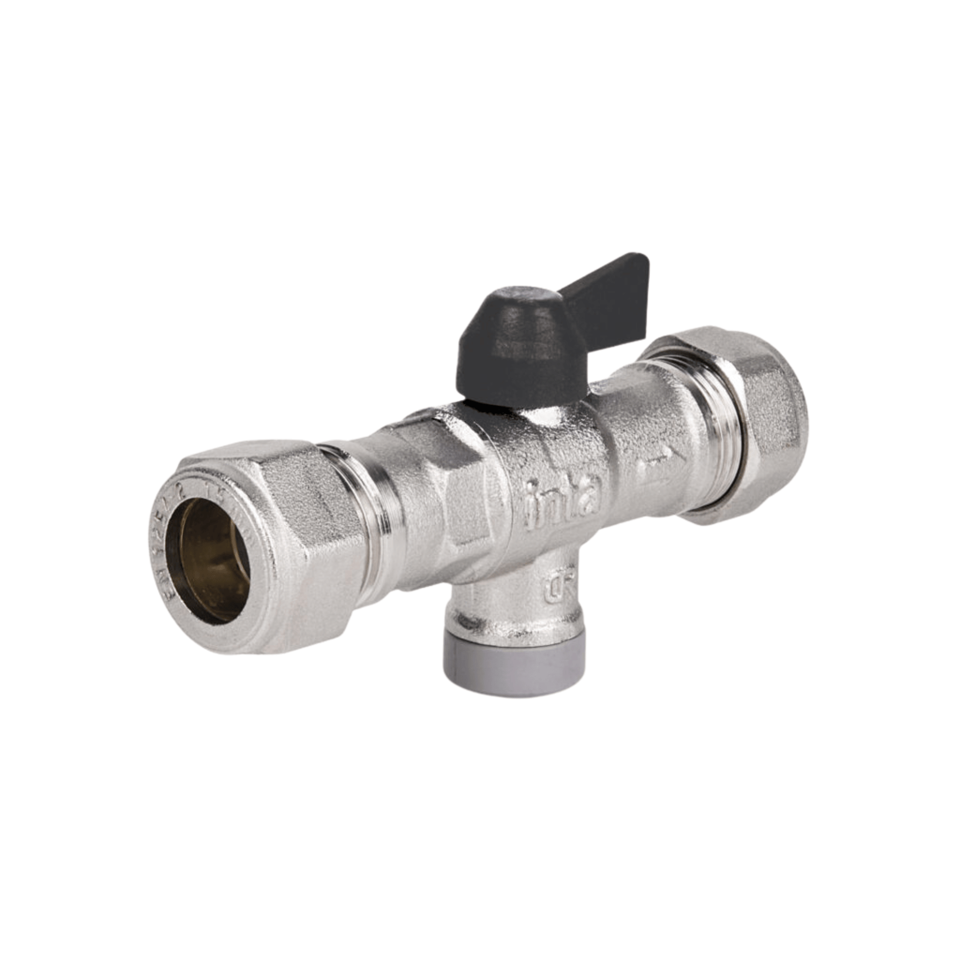 Inta Double Check Valve with Isolating Valve & Port - 15mm - FLDCV15