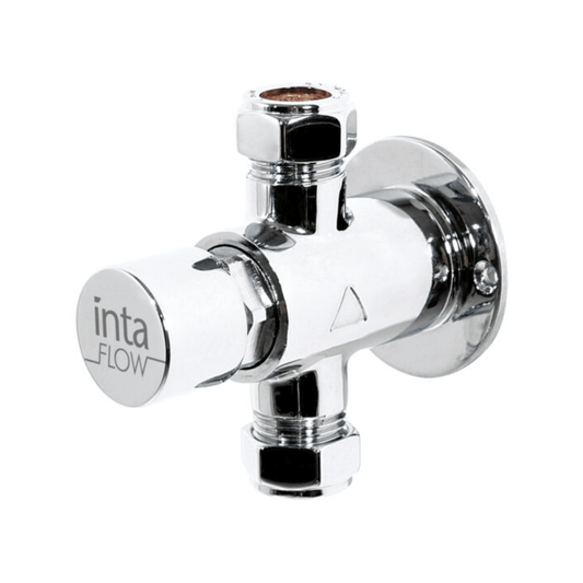 Inta Exposed Adjustable Timed Flow Anti-Block Shower Control - TF177CP