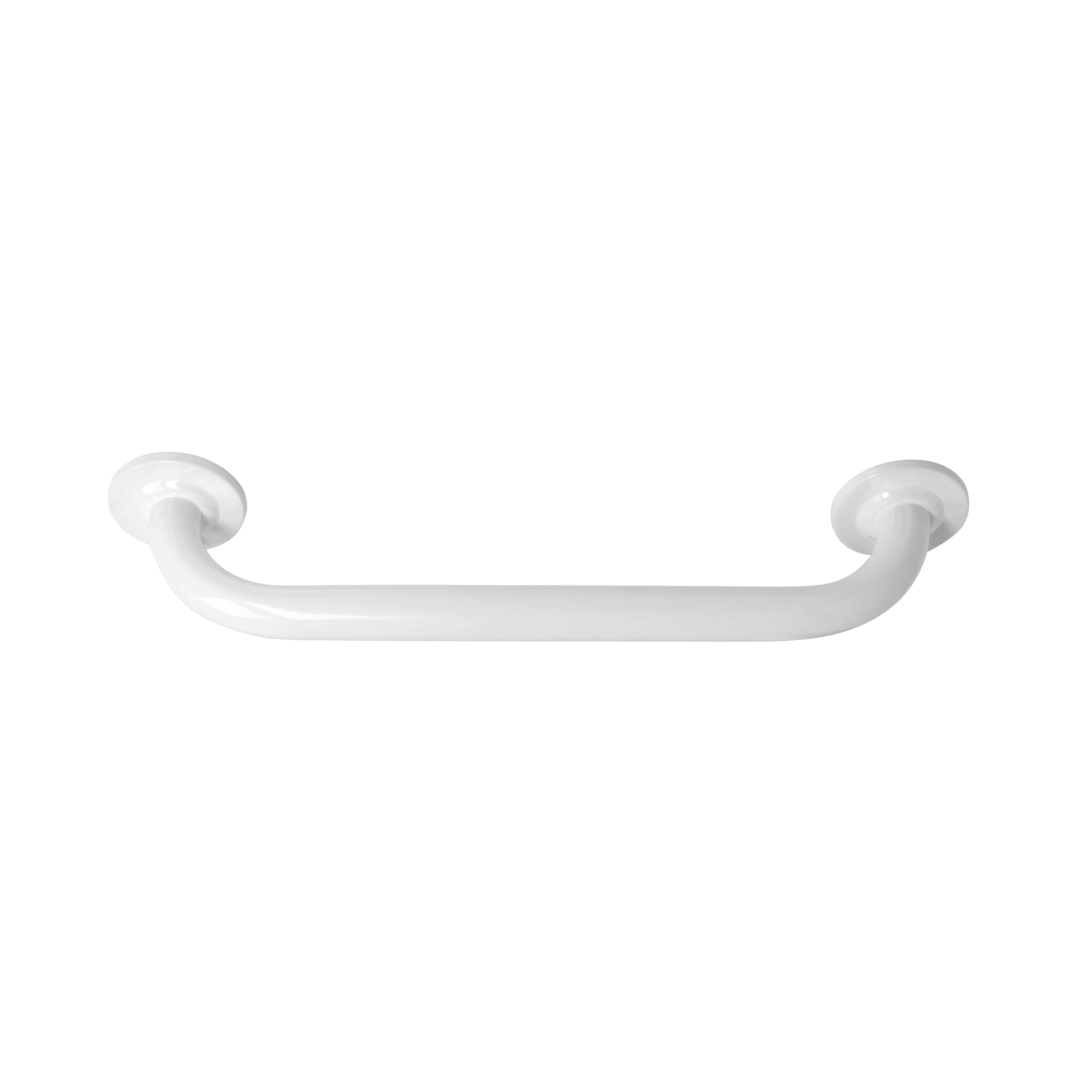 Inta Powder Coated Grab Rail with Exposed Fixings 35mm - 600mm - White - GR60035WH