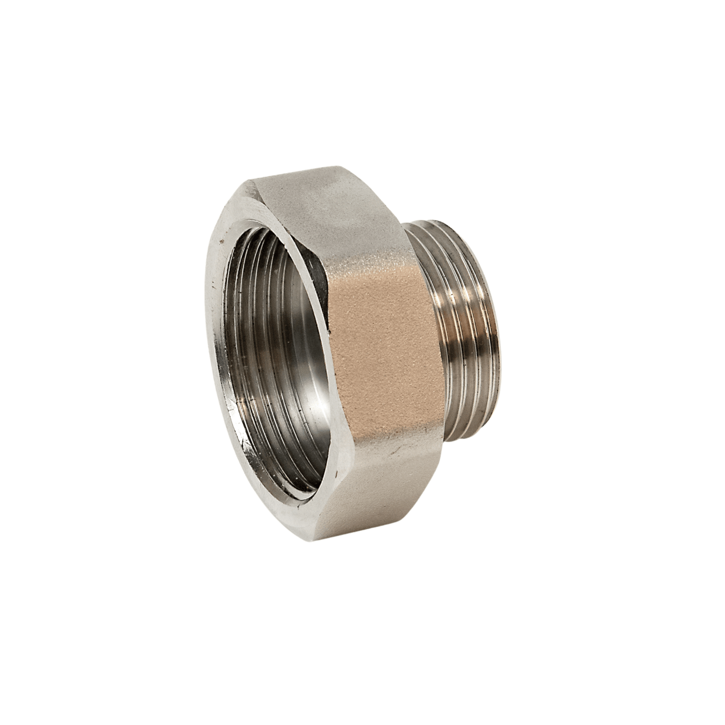 Inta K-Type Extended Heat Pump Ball Valve Adaptor - Pair - 1" Male x 1 1/4" Female - HPADAP114X1