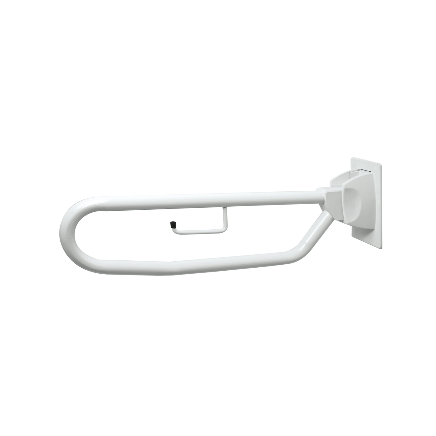 Inta Powder Coated Hinged Support Arm with Exposed Fixings 35mm - 800mm - White - GR80035HWH