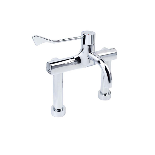 Inta HTM Safe-Touch Sequential Thermostatic Deck Mounted Tap with Removable Spout - HTMDMRS