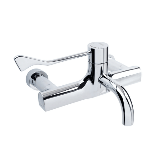Inta HTM Safe-Touch Thermostatic Sequential Wall-Mounted Lever Tap without Removable Spout - HTMWMCP
