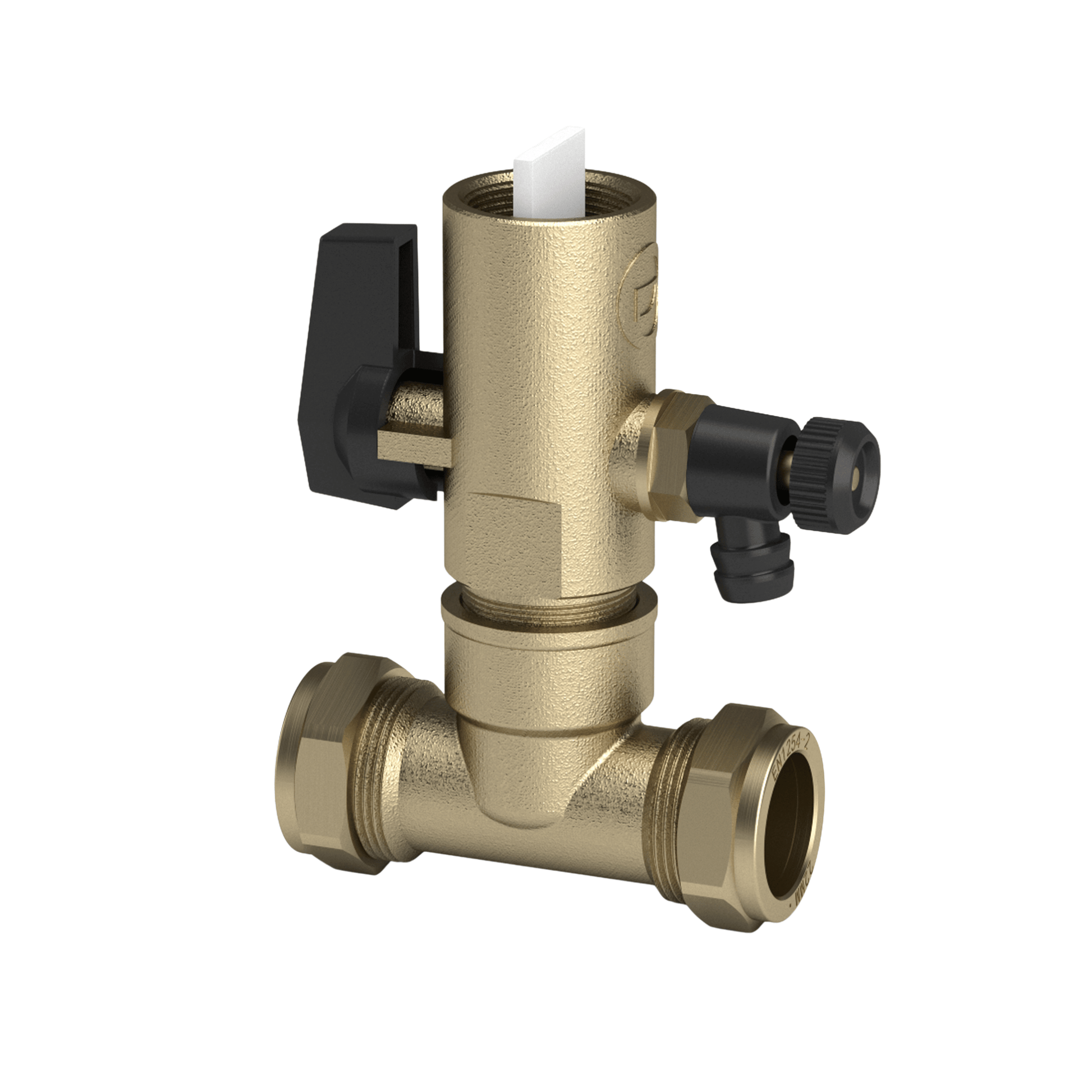Inta i-Ball Vortex Flow-Through Valve - 22mm - FTV22.1