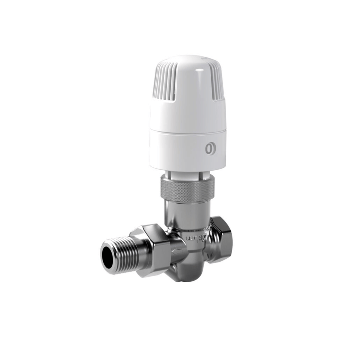 Inta Pressure Independent Thermostatic Radiator Valve - Straight - 1/2" - PTRV12FS