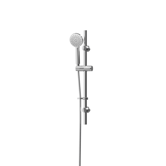 Inta Riser Rail Kit with Quick-fit Brackets, Double Cross-Linked Hose and Single Function Handset - IX100018CP