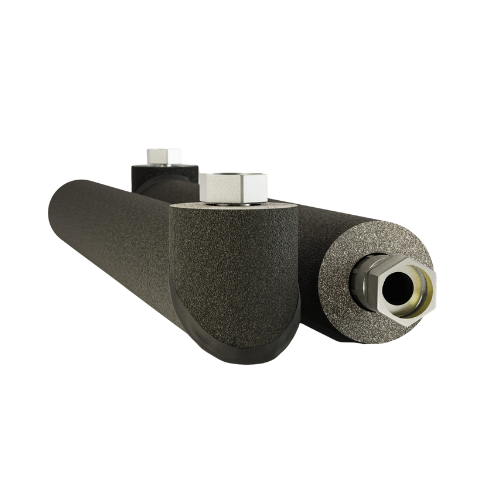 Inta Intaflex Primary Pro Pre-insulated Heat Pump Hoses (Pack of 2) - 28mm x 28mm Elbow x 500mm - HPHOSE50028B