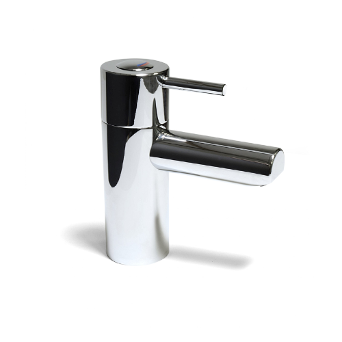 Inta Intatherm Safe-Touch Sequential Thermostatic Basin Mixer Tap - 7 l/min - Flexible Tails - IT1007FT
