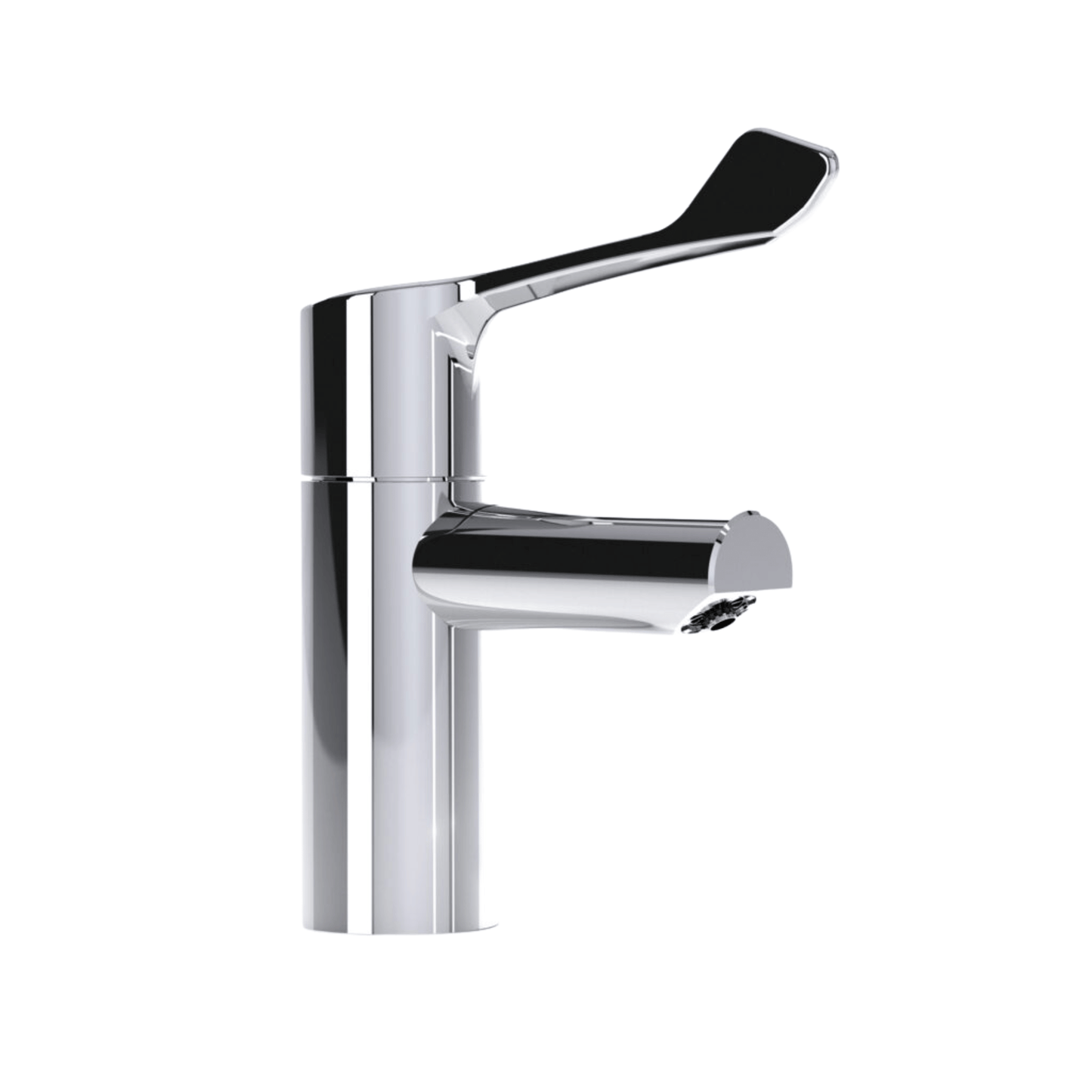 Inta Intatherm Safe-Touch Thermostatic Basin Mixer Lever Tap with Flexible Tails - 7 L/min - IT1005FT
