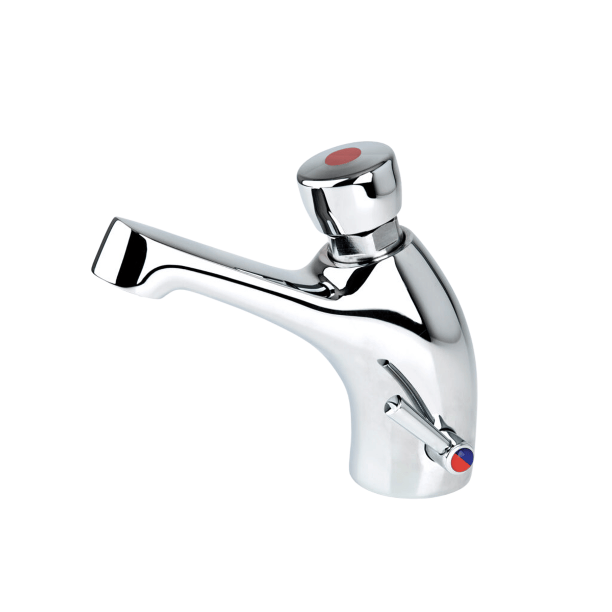 Inta Non-Concussive Basin-Mounted Mixer Tap with Temperature Control - NC180CP