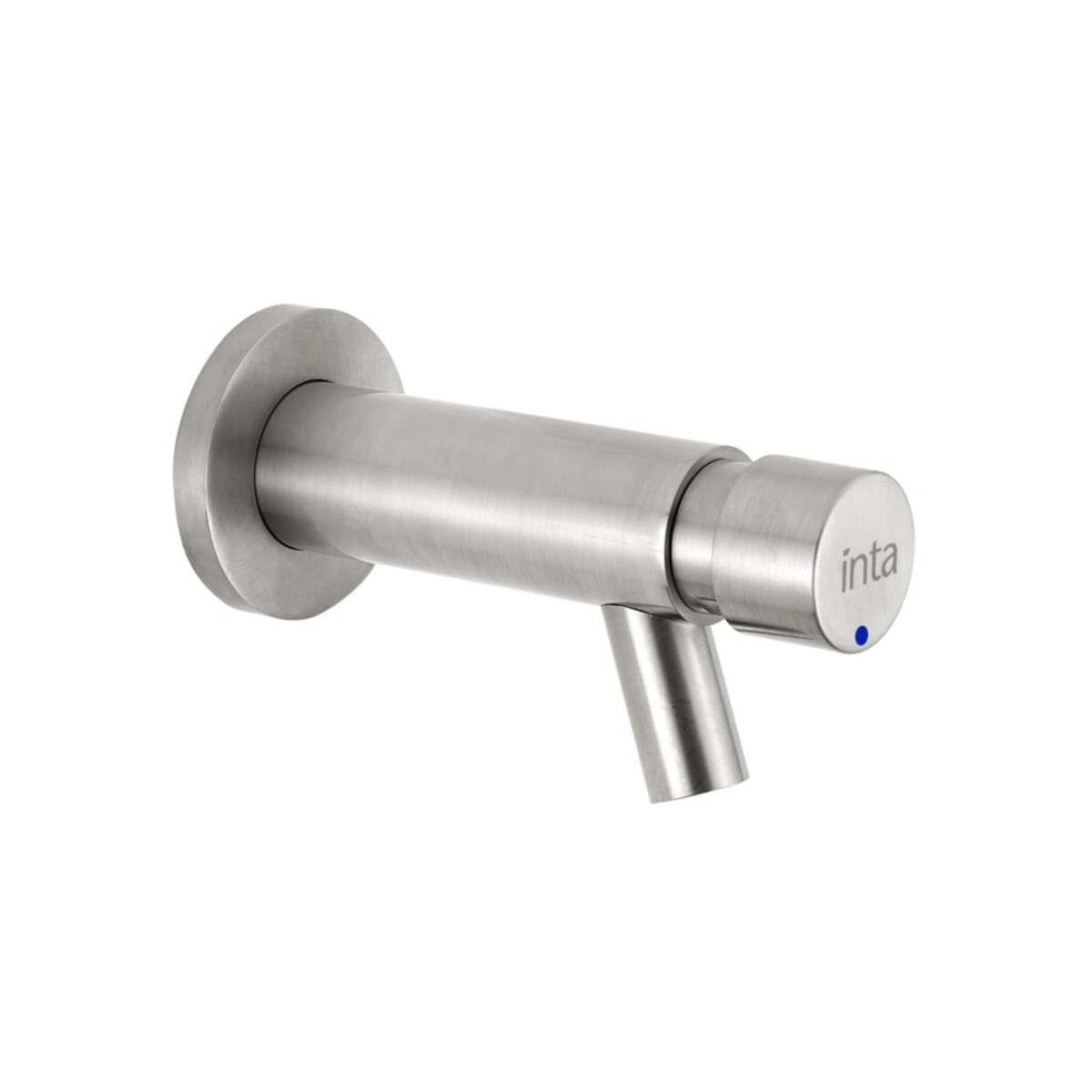 Inta Non-Concussive Wall-Mounted Tap - Stainless Steel - NC113SS