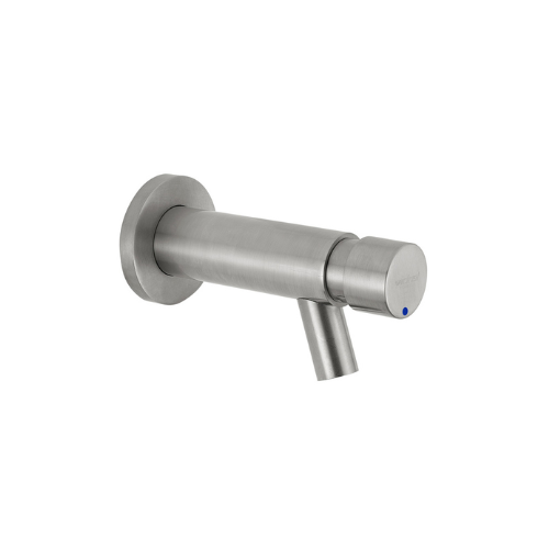 Inta Non-Concussive Wall Mounted Tap - Stainless Steel - NC113SS