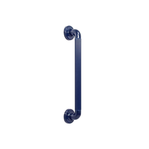 Inta Plastic Grab Rail with Concealed Fixings - 600mm - Blue - PL600BL