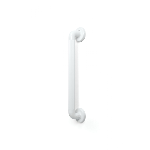 Inta Plastic Grab Rail with Concealed Fixings - 600mm - White - PL600WH